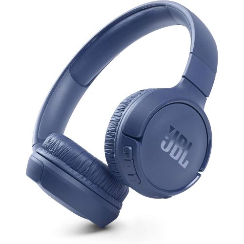 제이비엘 JBL Tune 510BT: Wireless On-Ear Headphones with Purebass Sound - Blue