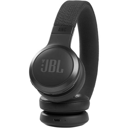 제이비엘 JBL Live 460NC - Wireless On-Ear Noise Cancelling Headphones with Long Battery Life and Voice Assistant Control - Black