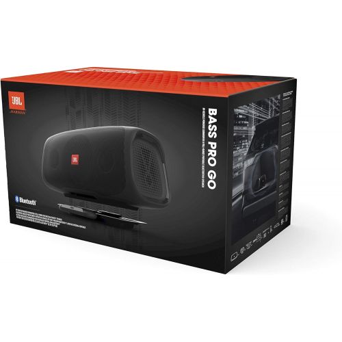 제이비엘 JBL BassPro Go - in-Vehicle Powered subwoofer & Full-Range Portable Bluetooth Speaker