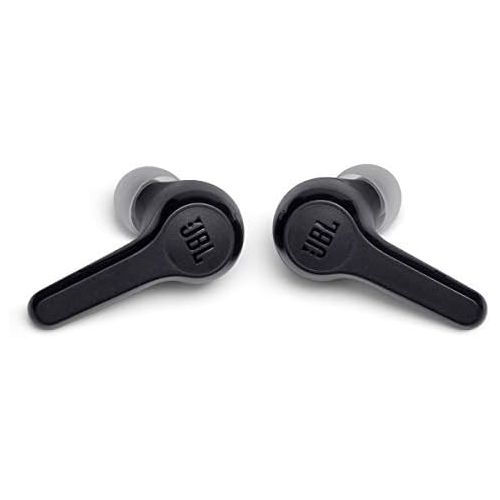 제이비엘 JBL Tune 215TWS True Wireless Earbud Headphones - JBL Pure Bass Sound, Bluetooth, 25H Battery, Dual Connect (Black)