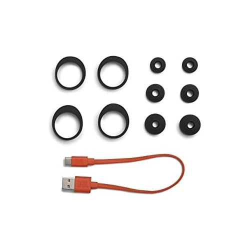 제이비엘 JBL Live Free NC+ - True Wireless in-Ear Noise Cancelling Bluetooth Headphones with Active Noise Cancelling, Microphone, Up to 21H Battery, Wireless Charging (Black)
