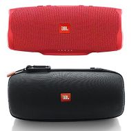 JBL Charge 4 Red Bluetooth Speaker with JBL Authentic Carrying Case