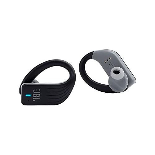 제이비엘 JBL ENDURANCE PEAK - True Wireless Earbuds, Bluetooth Sport Headphones with Microphone, Waterproof, up to 28 hours Battery, Charging Case and Quick Charge, Works with Android and A