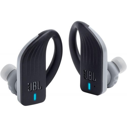 제이비엘 JBL ENDURANCE PEAK - True Wireless Earbuds, Bluetooth Sport Headphones with Microphone, Waterproof, up to 28 hours Battery, Charging Case and Quick Charge, Works with Android and A