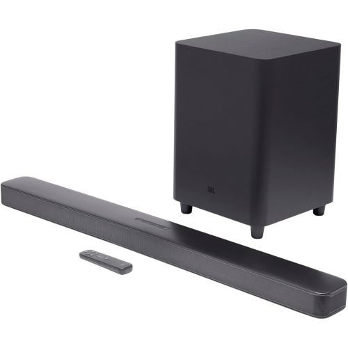 제이비엘 JBL Bar 5.1 - Soundbar with Built-in Virtual Surround, 4K and 10 Wireless Subwoofer (JBL2GBAR51IMBLKAM)