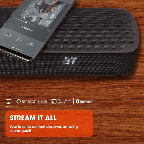 제이비엘 JBL BAR5.0 5-Channel Multibeam Soundbar with Dolby Atmos Virtual Grey, Black