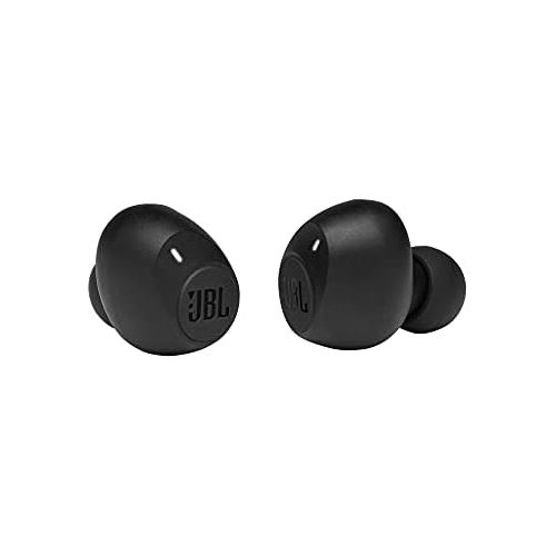 제이비엘 JBL Tune 115TWS True Wireless in-Ear Headphones - JBL Pure Bass Sound, 21H Battery, Bluetooth, Dual Connect, Wireless Calls, Music, Native Voice Assistant (Black)