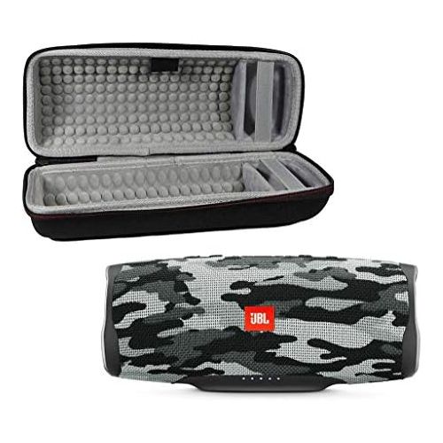 제이비엘 JBL Charge 4 Waterproof Wireless Bluetooth Speaker with Hardshell Case (Black Camo)