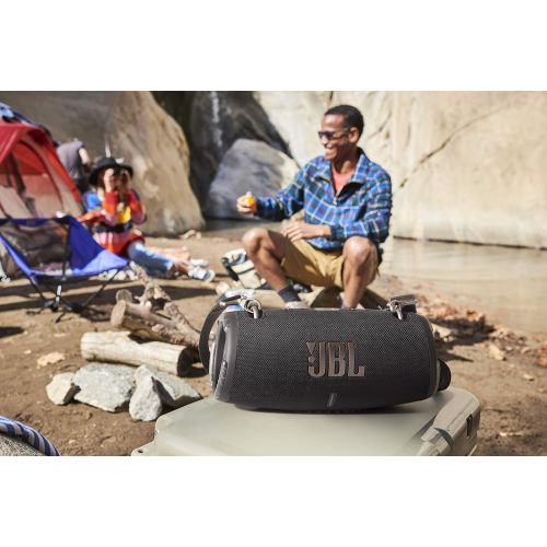 제이비엘 JBL Xtreme 3 - Portable Bluetooth Speaker, Powerful Sound and Deep Bass, IP67 Waterproof, 15 Hours of Playtime, Powerbank, JBL PartyBoost for Multi-speaker Pairing (Black)