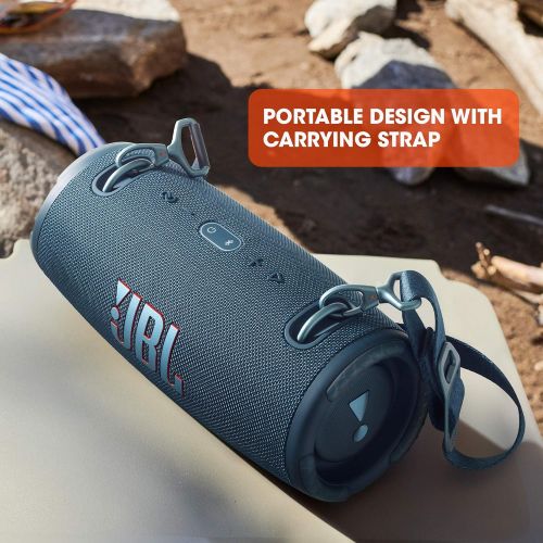 제이비엘 JBL Xtreme 3 - Portable Bluetooth Speaker, Powerful Sound and Deep Bass, IP67 Waterproof, 15 Hours of Playtime, Powerbank, JBL PartyBoost for Multi-speaker Pairing (Black)