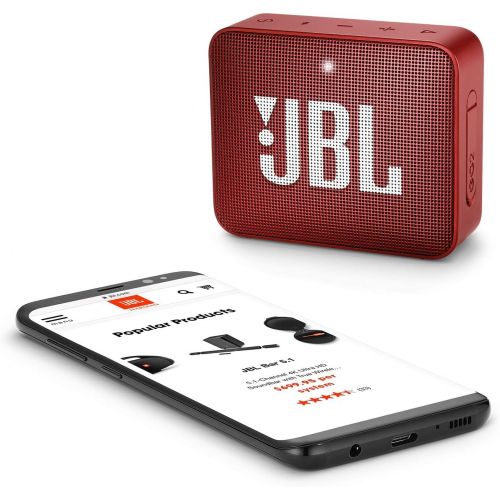 제이비엘 JBL Sound Module red 4.3 x 4.5 x 1.5 JBLGO2RED