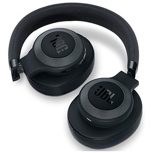 제이비엘 JBL Lifestyle E65BTNC Wireless Noise-Cancelling Over-the-Ear Headphones - Black