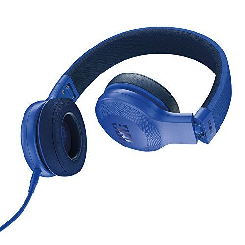 제이비엘 JBL E35 On Ear Signature Headphones with Mic (Blue)