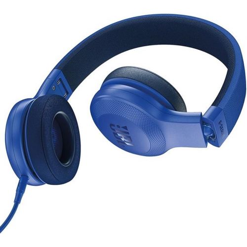 제이비엘 JBL E35 On Ear Signature Headphones with Mic (Blue)