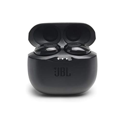 제이비엘 JBL Tune 125TWS True Wireless In-Ear Headphones - JBL Pure Bass Sound, 32H Battery, Bluetooth, Fast Pair, Comfortable, Wireless Calls, Music, Native Voice Assistant (Black)