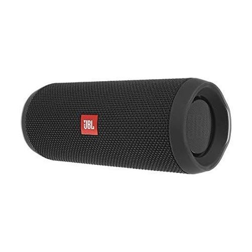 제이비엘 JBL Flip 4, Black - Waterproof, Portable & Durable Bluetooth Speaker - Up to 12 Hours of Wireless Streaming - Includes Noise-Cancelling Speakerphone, Voice Assistant & JBL Connect+