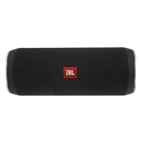 제이비엘 JBL Flip 4, Black - Waterproof, Portable & Durable Bluetooth Speaker - Up to 12 Hours of Wireless Streaming - Includes Noise-Cancelling Speakerphone, Voice Assistant & JBL Connect+