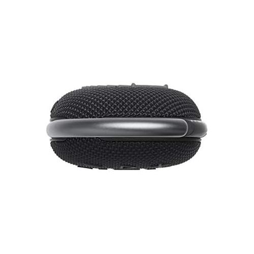 제이비엘 JBL Clip 4 Portable Bluetooth Wireless Speaker Bundle with divvi! Protective Hardshell Case - Black