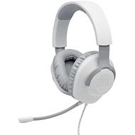 JBL Quantum 100 - Wired Over-Ear Gaming Headphones - White