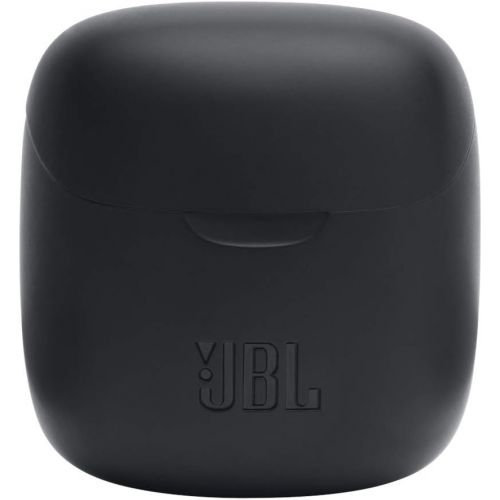 제이비엘 JBL Tune 225TWS True Wireless Earbud Headphones - JBL Pure Bass Sound, Bluetooth, 25H Battery, Dual Connect, Native Voice Assistant (Black)