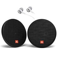 JBL Stage 602 135W Max (45W RMS) 6-1/2 4 ohms Stage Series 2-Way Coaxial Car Audio Speakers / FREE ALPHASONIK EARBUDS
