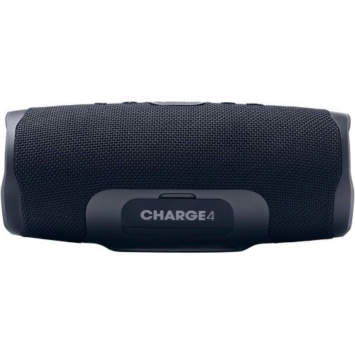 제이비엘 JBL Charge 4 Portable Waterproof Wireless Bluetooth Speaker Bundle with divvi! Charge 4 Protective Hardshell Case - Black