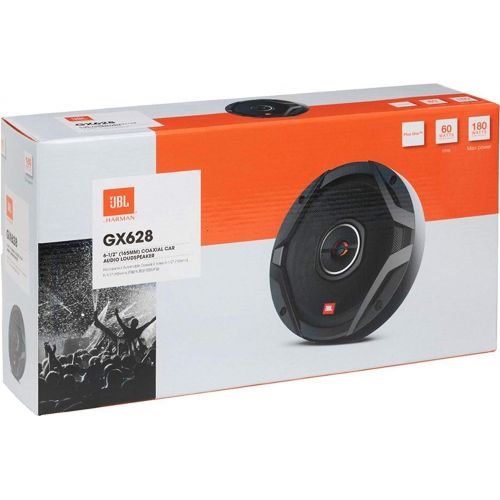 제이비엘 JBL GX628 GX Series 6.5 180W Peak Power 2-Way Coaxial Car Loudspeakers (Pair)