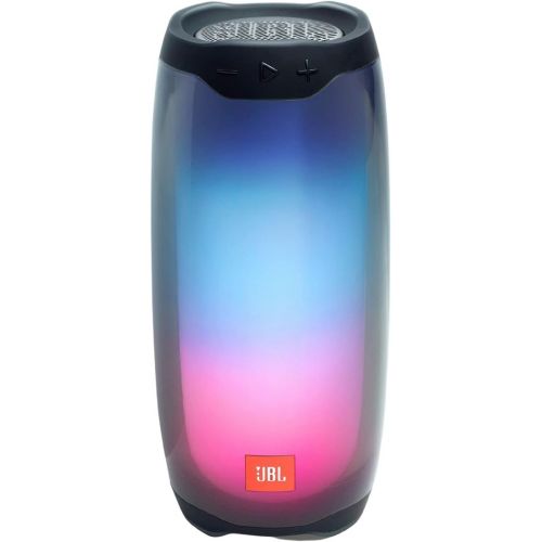 제이비엘 JBL Pulse 4 - Waterproof Portable Bluetooth Speaker with Light Show - Black