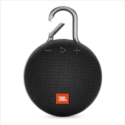 제이비엘 JBL Clip 3, Black - Waterproof, Durable & Portable Bluetooth Speaker - Up to 10 Hours of Play - Includes Noise-Cancelling Speakerphone & Wireless Streaming
