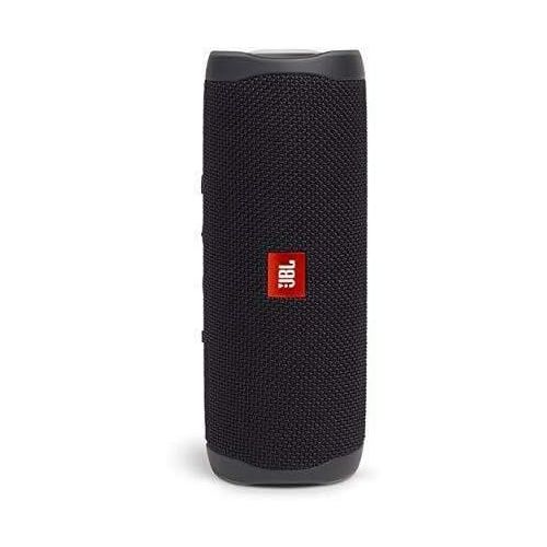 제이비엘 JBL Flip 5 Waterproof Portable Wireless Bluetooth Speaker Bundle with Hardshell Protective Case - Black