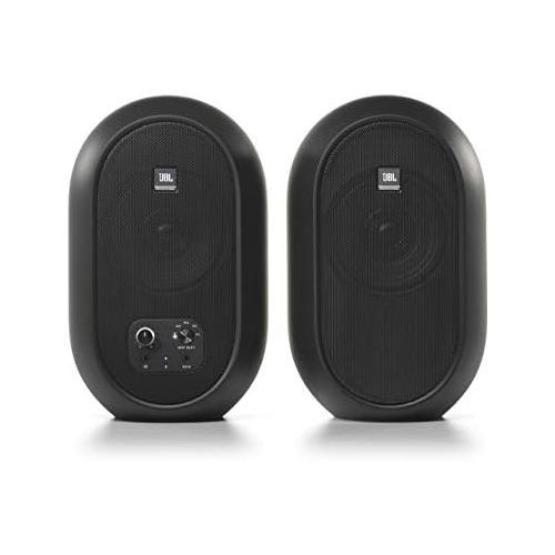 제이비엘 JBL Professional 1 Series 104-BT Compact Desktop Reference Monitors with Bluetooth, Black, Sold as Pair