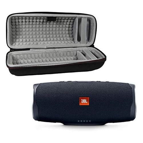 제이비엘 JBL Charge 4 Waterproof Wireless Bluetooth Speaker Bundle with Portable Hard Case - Black