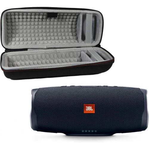 제이비엘 JBL Charge 4 Waterproof Wireless Bluetooth Speaker Bundle with Portable Hard Case - Black