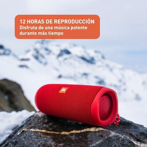 제이비엘 [아마존베스트]JBL Flip 5 - Portable Bluetooth Speaker, Powerful Sound and Deep Bass, IPX7 Waterproof, 12 Hours of Playtime, JBL PartyBoost for Multiple Speaker Pairing, Speaker for Home, Outdoor