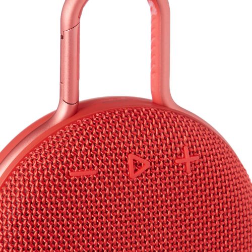 제이비엘 [아마존베스트]JBL CLIP 3 - Waterproof Portable Bluetooth Speaker - Red