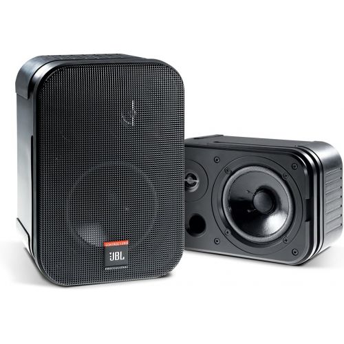 제이비엘 JBL Professional C1PRO High Performance 2-Way Professional Compact Loudspeaker System, Black , Sold as Pair, 9.30 x 6.30 x 5.60 inches