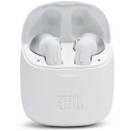 JBL Tune 225TWS True Wireless Earbud Headphones - JBL Pure Bass Sound, Bluetooth, 25H Battery, Dual Connect, Native Voice Assistant (White)