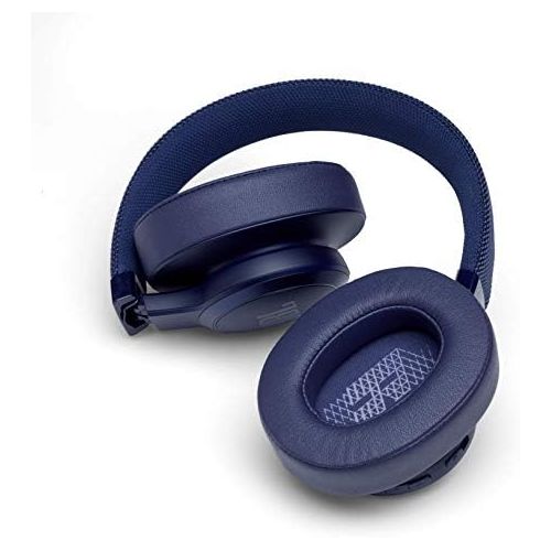 제이비엘 [아마존베스트]JBL Live 500BT wireless over-ear headphones - Bluetooth earphones with 30 hours of battery life and Alexa integration - listen to music, stream and make calls on the go, blue