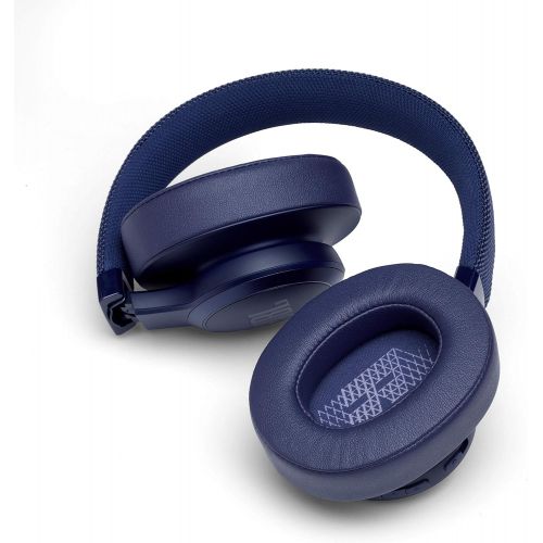 제이비엘 [아마존베스트]JBL Live 500BT wireless over-ear headphones - Bluetooth earphones with 30 hours of battery life and Alexa integration - listen to music, stream and make calls on the go, blue