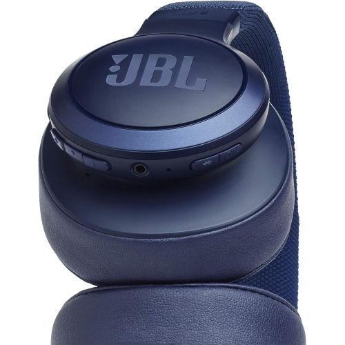 제이비엘 [아마존베스트]JBL Live 500BT wireless over-ear headphones - Bluetooth earphones with 30 hours of battery life and Alexa integration - listen to music, stream and make calls on the go, blue