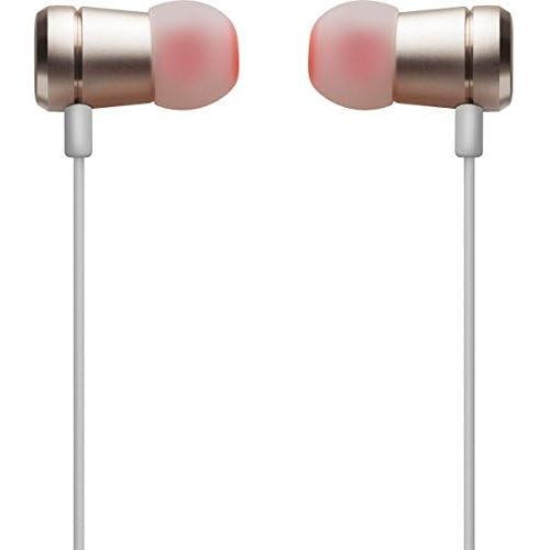 제이비엘 [아마존베스트]JBL In-Ear Headphones with 1 Button Remote Control and Integrated Microphone, Compatible with Apple and Android Devices T290 In-Ear Headphone (Aluminium) 1