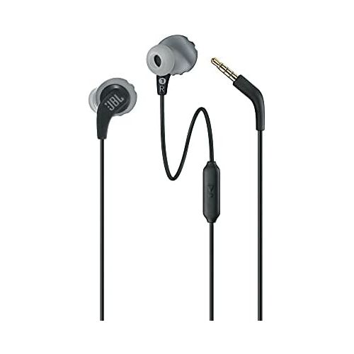 제이비엘 [아마존베스트]JBL JBLENDURRUNBLK Endurance Run Sweatproof In-Ear Sports Headphones Wired Black