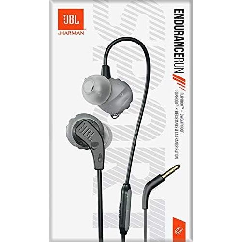 제이비엘 [아마존베스트]JBL JBLENDURRUNBLK Endurance Run Sweatproof In-Ear Sports Headphones Wired Black