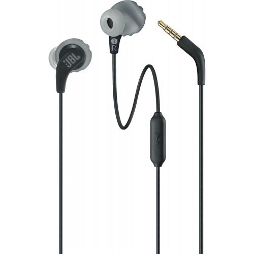 제이비엘 [아마존베스트]JBL JBLENDURRUNBLK Endurance Run Sweatproof In-Ear Sports Headphones Wired Black