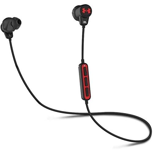 제이비엘 [아마존베스트]JBL Bluetooth Wireless Sports Headphones Sweatproof Volume Music Calling Headphones Compatible with iPhone, Android, Tablet and MP3 Devices Black/Red