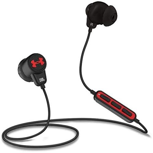 제이비엘 [아마존베스트]JBL Bluetooth Wireless Sports Headphones Sweatproof Volume Music Calling Headphones Compatible with iPhone, Android, Tablet and MP3 Devices Black/Red