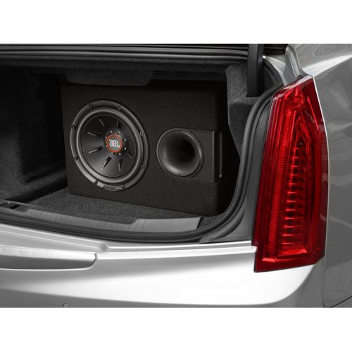 제이비엘 JBL S2 1224SS 12 Inch Car Stereo Audio Enclosure Subwoofer System with Exclusive SSI Technology Black