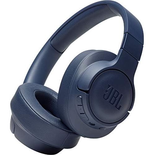 제이비엘 [아마존베스트]JBL Tune 700BT Over-Ear Headphones - Wireless Bluetooth Earphones with 27 Hours Battery Life - Music Streaming and Calling on the Go Blue