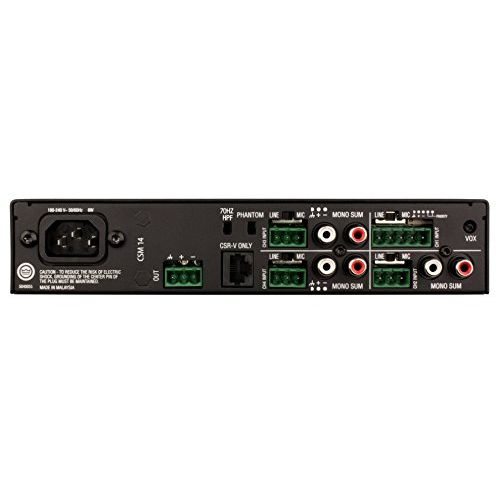 제이비엘 JBL Professional JBL CSM14 Commercial Series 4-input, 1-output Audio Mixer