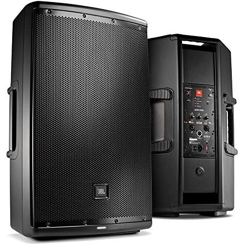 제이비엘 JBL EON615 Multipurpose Speaker Sound System with Knox Heavy Duty Aluminum Speakers Stand and Cables
